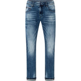 Timezone Stretchjeans Slim ScottTZ 3824 wild blue wash Vorderansicht - City-Kaufhaus Herber GmbH