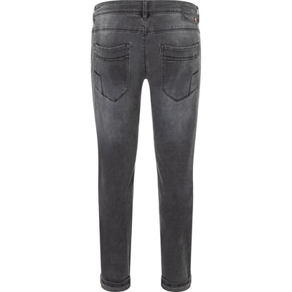 Timezone Stretchjeans Slim ScottTZ 8650 anthra shadow wash Rückansicht - City-Kaufhaus Herber GmbH