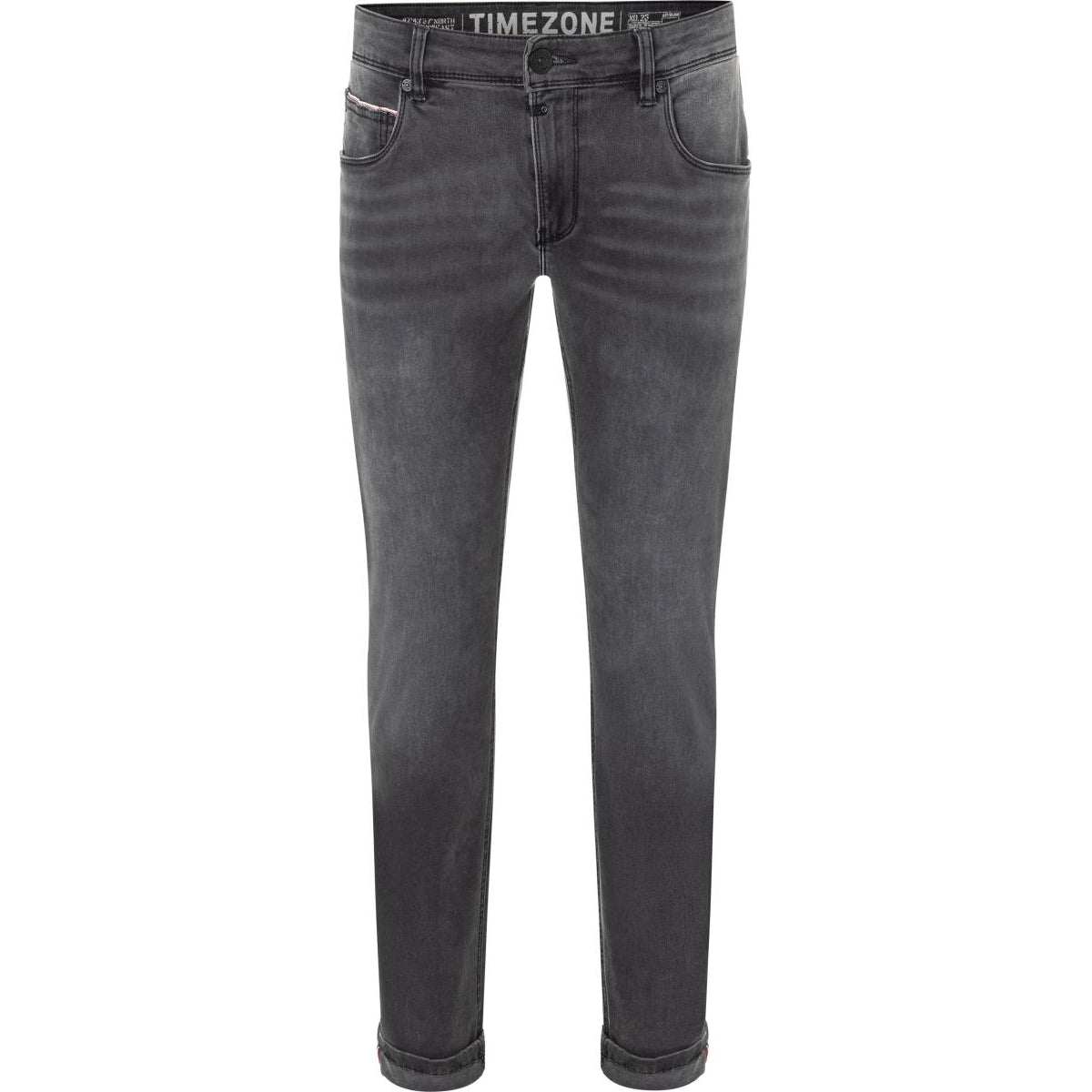 Timezone Stretchjeans Slim ScottTZ 8650 anthra shadow wash Vorderansicht - City-Kaufhaus Herber GmbH