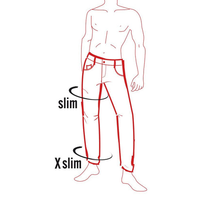 Timezone Stretchjeans Slim ScottTZ Fit Guide - City-Kaufhaus Herber GmbH