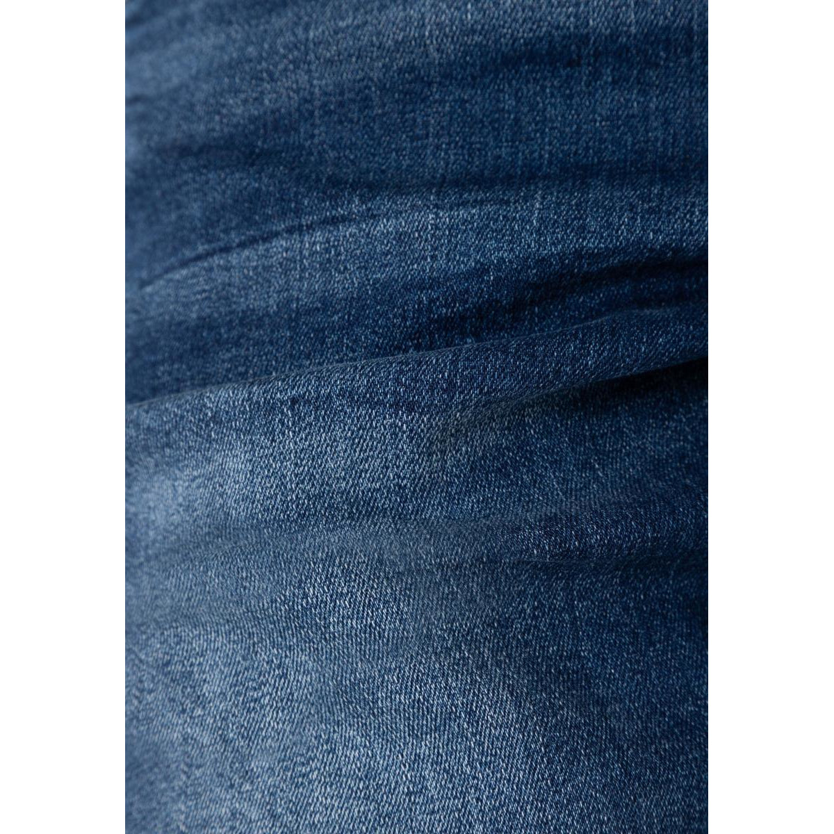 Timezone Stretchjeans Regular JackTZ 3137 bright navy wash Detailansicht - City-Kaufhaus Herber GmbH