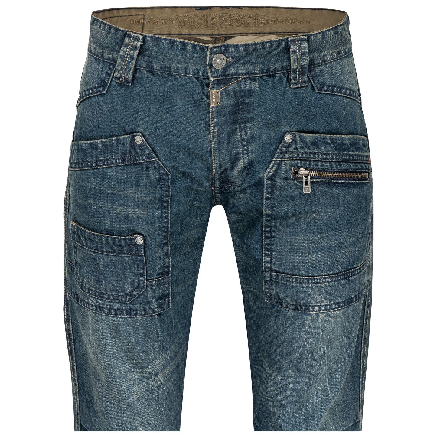 Timezone Workerjeans Clay 3983 Urban Indigo Wash - City-Kaufhaus Herber GmbH