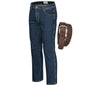 Wrangler Texas Stretchjeans W12133009 Darkstone mit braunem Gürtel- City-Kaufhaus Herber GmbH