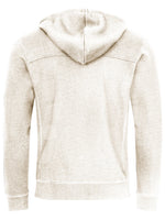 FALKENSTEJN stylischer Kapuzenpullover Sweatshirt mit Logolederpatch Hoodie Pulover mit 2 seitlichen Taschen -  City-Kaufhaus Herber GmbH