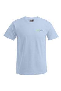 Jungen/Herren T-Shirt Farbe hellblau in Größen 152, 164, XS-5XLT-Shirt -  City-Kaufhaus Herber GmbH