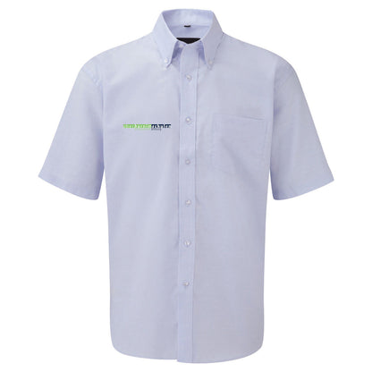 Oberbarnim Schulen Herren/Jungen Hemd kurzarm oxfordblue - City-Kaufhaus Herber GmbH