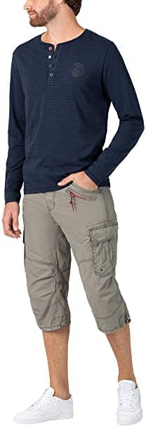 TIMEZONE Herren Cargo Shorts in Military GreyBekleidung & Accessoires -  City-Kaufhaus Herber GmbH
