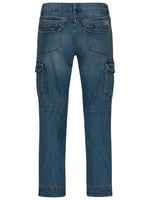 Timezone Herren Cargo Jeans Hose Benito TZ 3387 Scrub blue washCargo Hose -  City-Kaufhaus Herber GmbH