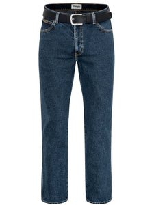 Wrangler TEXAS Herren Jeans Regular Fit W12104001 Blue Black mit GürtelJeans Baumwolle -  City-Kaufhaus Herber GmbH