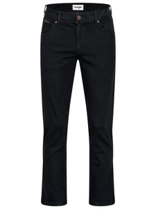 Wrangler TEXAS Jeans Black Overdye W12109004 StretchStretch Jeans -  City-Kaufhaus Herber GmbH